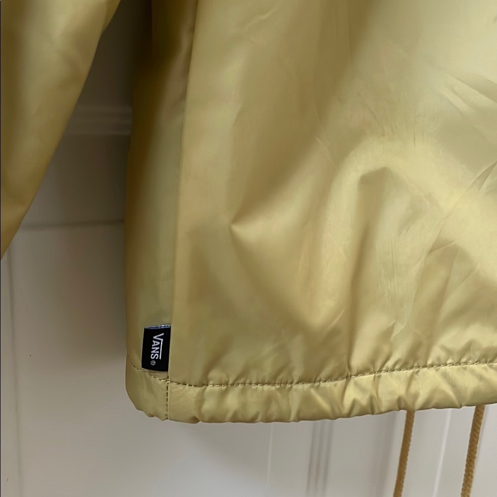 Vans Tan Windbreaker with Gray Hood - Picture 6 of 8